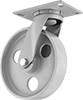 High-Capacity Economy Mauler Casters with Metal Wheels