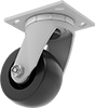 High-Capacity Economy Mauler Casters with Phenolic Wheels 