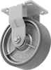 High-Capacity Economy Mauler Casters with Polyurethane Wheels