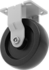 High-Capacity Economy Mauler Casters with Phenolic Wheels