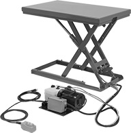 Image of Product. Front orientation. Lift Tables. Floor-Load Electric Stationary Lift Tables.