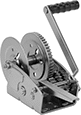 Image of Product. Front orientation. Winches. Hand Winches for Webbing—For Horizontal Pulling.