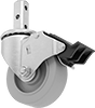 Stem Casters with Mounting Holes 