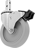 Stem Casters with Mounting Holes