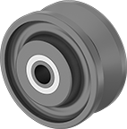 Image of Product. Front orientation. Wheels. V-Groove Track Wheels , Iron.