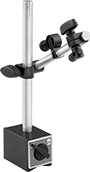 Image of Product. With Magnetic-Release Switch and Fine-Adjustment Arm. Front orientation. Variance Indicator Holders. Rigid-Arm Magnetic-Base Variance Indicator Holders, Fine-Adjustment Arm, Magnetic-Release Switch, 1 Arms.