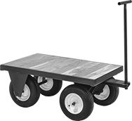 Image of Product. Front orientation. Wagons. Wood Wagons.