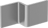 Finish-Your-Own Offset-Surface Machine Brackets