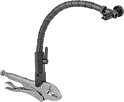 Image of Product. Front orientation. Variance Indicator Holders. Flexible-Arm Clamp-On Variance Indicator Holders.