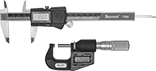 Image of Product. Front orientation. Precision Measuring Tool Sets. Starrett Digital Precision Measuring Tool Sets.