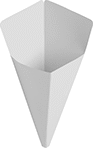 Image of Product. Front orientation. Funnels. Pop-Up Paper Funnels .