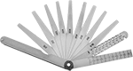 Image of Product. Front orientation. Feeler Gauges. Wire, Width, and Thickness Feeler Gauge Sets.