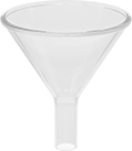 Image of Product. Front orientation. Funnels. Glass Funnels , Style B.