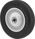 Image of Product. Front orientation. Hollow-Tread Flat-Free Wheels .