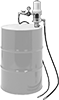 Air-Powered Container-Mount Oil Dispensers