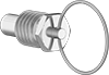 Ring-Grip Retractable Spring Plungers