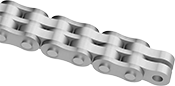Image of Product. Front orientation. Leaf Chain and Links. Chain.