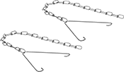 Image of Product. Front orientation. Light Hangers. Suspension-Mounting Light Hangers, Chain Hanger.