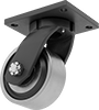 Extra-High-Capacity Brute Casters with Metal Wheels 