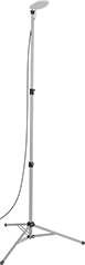 Image of Product. Front orientation. Portable Work Lights. Wet-Location Plug-In Adjustable-Height Portable Floodlights, Style A.