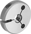 Image of Product. Front orientation. Threaded Ring Gauges.