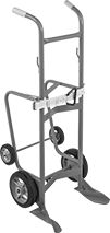 Image of Product. Front orientation. Drum Trucks. Steel Drum Dispensing Trucks, Style B.