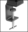 Image of Specification. Front orientation. ZoomedIn view. Contains Border. Clamp On. Any-Which-Way Machine Lights.