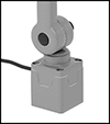 Image of Specification. Front orientation. ZoomedIn view. Contains Border. Fastener Mount. Long-Reach Machine Lights.