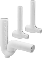 Image of Product. Front orientation. Sink Pipe Covers. ADA Compliant Sink Pipe Cover Kits.