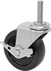 Static-Control Threaded-Stem Casters