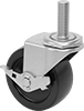 Static-Control Threaded-Stem Casters