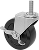 Static-Control Threaded-Stem Casters