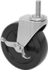 Static-Control Threaded-Stem Casters