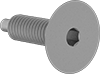 Low-Profile Knob-Grip Retractable Spring Plungers