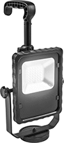 Image of Product. Front orientation. Portable Work Lights. Wet-Location Cordless Freestanding Portable Floodlights, Style B.