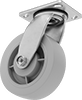 Washdown Casters with Rubber Wheels