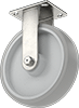 Washdown Casters with Rubber Wheels 