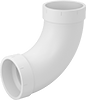 Drain, Waste, and Vent Standard-Wall PVC Pipe Fittings for Water