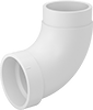 Drain, Waste, and Vent Standard-Wall PVC Pipe Fittings for Water