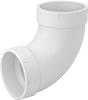 Drain, Waste, and Vent Standard-Wall PVC Pipe Fittings for Water