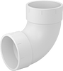 Drain, Waste, and Vent Standard-Wall PVC Pipe Fittings for Water