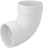 Drain, Waste, and Vent Standard-Wall PVC Pipe Fittings for Water