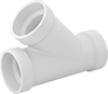 Drain, Waste, and Vent Standard-Wall PVC Pipe Fittings for Water
