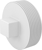 Drain, Waste, and Vent Standard-Wall PVC Pipe Fittings for Water