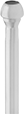 Image of Product. Front orientation. Riser Tubes. Chrome-Plated Copper, For Sink Faucets.