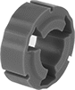 Image of Product. Front orientation. Flexible Shaft Couplings. Spider Couplings, Split Spiders.