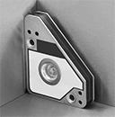 Image of ProductInUse. Front orientation. Magnetic Clamps. Three-Axis Magnetic Clamps.
