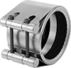 Low-Pressure Stainless Steel Clamp-On Pipe Fittings