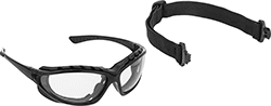 Image of Product. Front orientation. Safety Glasses. Dust-Tight Wraparound Safety Glasses, Style C.