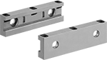 Image of Product. Front orientation. Vise Jaws. Quick-Change Milling-Machine Vise Jaws, Jaw Plates.